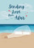 Message In A Bottle - Long Distance Relationship - Sending Love created by Isabelle Wood Art