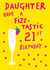 Classic Birthday Card - Daughter - 21st created by Earlybird