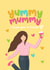 Cute Mothers Day Card - Yummy Mummy - I Love You A Latte created by Sophie Larsson