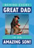 Funny Banter Personalised Father's Day Photo Card From Son created by The Cake Thief
