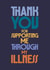 Unisex Thank You Card - Supporting Through Illness created by Rebecca Prinn