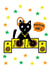 Fun Friendship Card - DJ Cat created by Earlybird