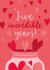 Cute 5th Anniversary Card - Five Incredible Years! created by The Pattern Press