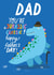 Funny Fathers Day Card - Jurassic Classic - Dinosaur Pun created by Forever Funny