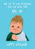 Funny Birthday Card - For Grandad - Meme Baby created by @Laura Lonsdale Designs