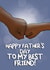 Cute Father’s Day Card - Dad Fist Bump - My Best Friend created by I Draw Stuff 