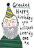 Cute Birthday Card - For Grandad - Brilliant Beard - Beardy One created by Bow & Bell