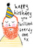 Cute Birthday Card - For Him - Brilliant Beardy One - Ginger Beard created by Bow & Bell
