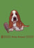 Cute Birthday Card for dog lover- Howling Hound - Hounddog created by Miss Rose Creates