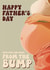 Heartfelt Father's Day Card - From The Bump - Cute Retro Baby Bump created by Foggish