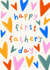 Classic Father’s Day Card - Daddy - First Father’s Day created by Muses & May