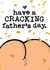 Funny Father's Day Card - Bum Pun - Cracking Day created by Mrs Best Paper Co.