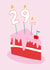 Funny 30th Birthday Card - Cake - 29 ish created by Lucy Maggie Designs