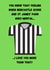 Football card for any occasion - love you more than that - Newcastle created by Lost Voice Guy 