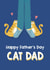Cute Father’s Day Card - Ginger Cat - From The Cat created by Giddy Kipper