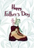 Cute Father’s Day card - travel - boot with botanical - happy Father’s Day created by OsA