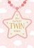 Cute New Baby Card - For Twin Girls created by The Pattern Press