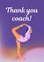 Grateful Thank You Card - For Gymnast Coach created by With Love Laxmi