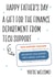 Funny Father's Day Card - Finance Department - Tech Support created by RK Designs