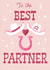Cowgirl / Cowboy themed Anniversary card, to the Best Partner. created by Silky Rose Design