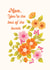 Beautiful Mother's Day Card for Mum - Bouquet - You're the Best of the Bunch created by Anthea Designs by Priyadarshini