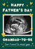 Cute Fathers Day Photo Card - From The Bump - For Grandad-to-be created by @tikkled.pink