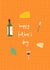 Cute Father's Day Card - Cheese and Wine created by Charley Muttitt
