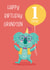 Cute Birthday Card - 1 Today - Koala - For Grandson created by Hannah Jayne Lewin