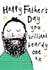Cute Father's Day Card for Dad Grandad - Brilliant Beardy Man created by Bow & Bell