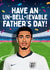Funny Father's Day Card - England EURO Football - Jude Bellingham Pun created by Mrs Best Paper Co.