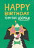 Cute Birthday Card - From The Dog - Fave Hooman created by Bird & Co Studio