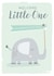 Cute New Born Baby Card - Congrats - Little One - Son - Daughter - Elephant created by Cesca Hoyle
