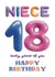 Fun Birthday Card - For Niece - 18th created by Choo Choo