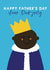 Cute Father’s Day Card - Your Dad-jesty King Dad created by Giddy Kipper