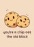 Cute card from parent to child – you're a chip off the old block created by floofle