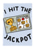 Cute Father's Day Card - Scratch Card - Hit The Jackpot created by @TheCardEdit