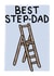 Cute Stepladder Card For The Best Stepdad There is. created by @TheCardEdit
