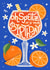 Pretty Birthday Card - Aperol Spritz Pun - Oh Spritz It's Your Birthday created by @tikkled.pink
