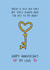 Funny Anniversary Card - You'll Always Have The Key To My Heart created by @Laura Lonsdale Designs