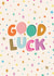 Pretty Good Luck Card - Starry Design created by The Pattern Press
