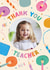 Cute Thank You Card - Teacher created by The Pattern Press
