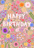 Pretty Birthday Card - For Her - Floral Pink created by Pear Tree Press