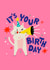 Cute Birthday Card - Cute Cat - Shout It Out Birthday created by NICHOLA COWDERY ILLUSTRATIONS