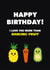 happy birthday - from a dancing fruit fan created by Winnie's Design