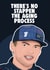 Funny Birthday Card - Max Verstappen Pun - F1 - Getting Older created by Pink + Pip