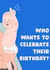 Funny Birthday Card – Four Seasons Conscious Baby Meme created by Studio Pistachio