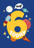 Cute Kids Birthday Card - 6 Today created by Sophie Larsson