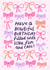 Pretty Birthday Card - Ribbons and Bows Pun created by Nikki Miles