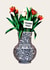 Pretty Thank You Card - Tulip Vase created by Folio | Ian Owen