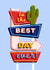 Arty Wedding Card - Best Day Ever - Vegas Sign created by Folio | Ian Owen